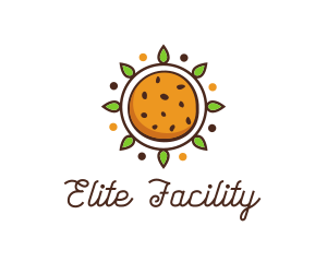 Vegan Sun Cookie logo design