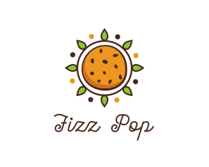 Vegan Sun Cookie logo design