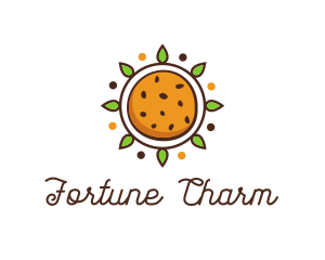 Vegan Sun Cookie logo design