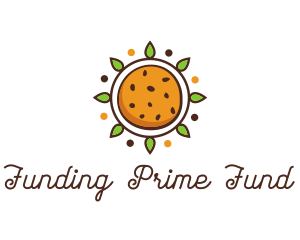 Vegan Sun Cookie logo design