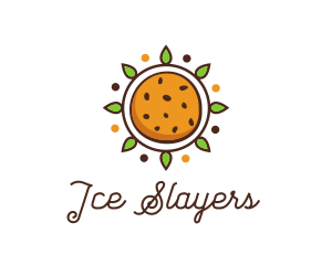 Vegan Sun Cookie logo design