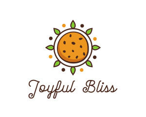 Vegan Sun Cookie logo design