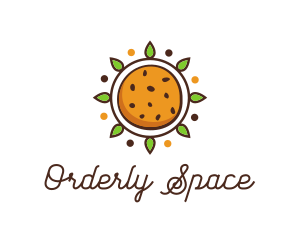 Vegan Sun Cookie logo design