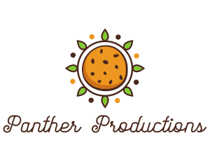 Vegan Sun Cookie logo design