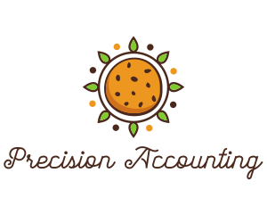 Vegan Sun Cookie logo design