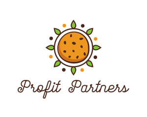 Vegan Sun Cookie logo design