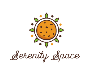 Vegan Sun Cookie logo design