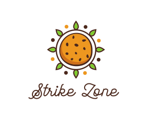 Vegan Sun Cookie logo design