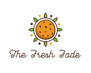 Vegan Sun Cookie logo design