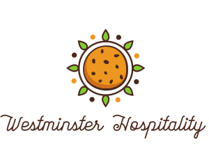 Vegan Sun Cookie logo design