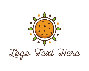 Recipe - Vegan Sun Cookie logo design