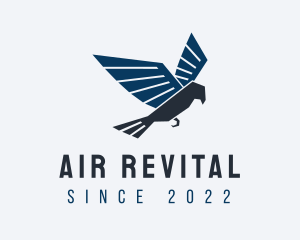 Air Force Hawk Bird logo design