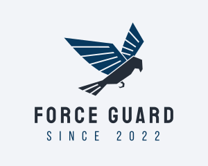 Air Force Hawk Bird logo design