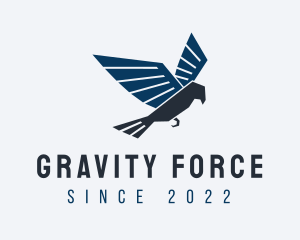 Air Force Hawk Bird logo design