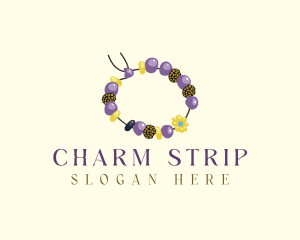 Handcrafted Bracelet Jewelry logo design