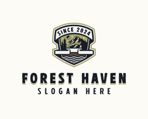 Forest Mountain Summit logo design