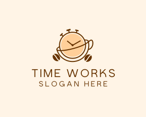 Coffee Clock Time  logo