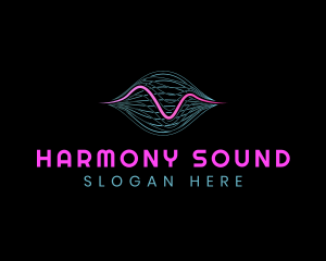 Sound Wave Frequency logo design