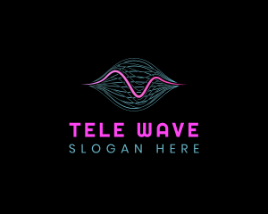 Sound Wave Frequency logo design