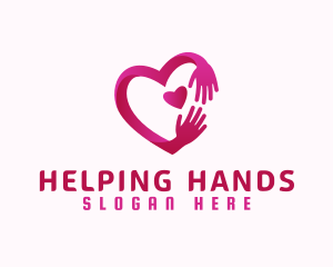 Hand Heart Foundation logo design