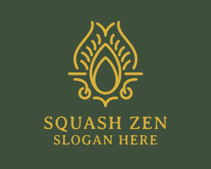 Botanical Zen Oil  logo design