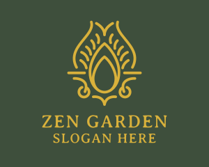 Botanical Zen Oil  logo design