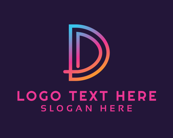 Letter logo example 1