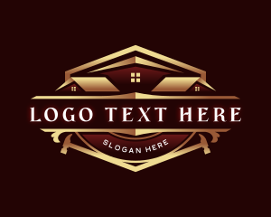 Luxury Hammer Construction Logo