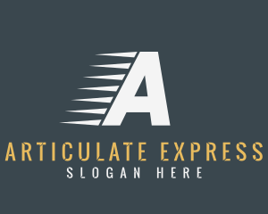 Express Courier Logistics logo design