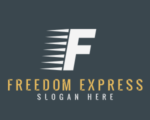 Express Courier Logistics logo design