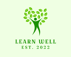 Human Tree Wellness logo design