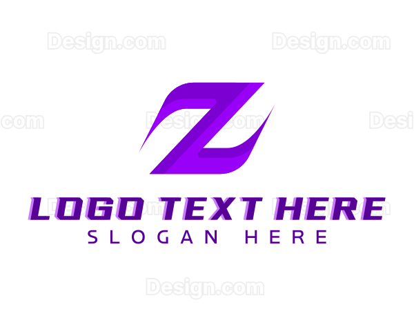 Gaming Tech Letter Z Logo