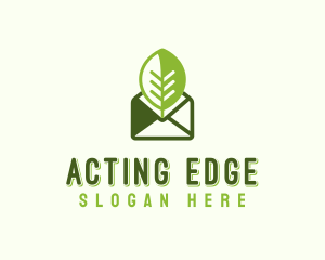 Eco Mail Message logo design