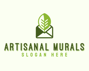 Eco Mail Message logo design