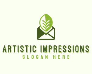 Eco Mail Message logo design