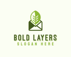 Eco Mail Message logo design