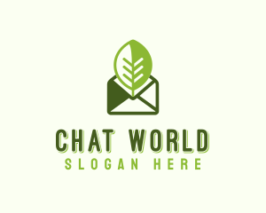 Eco Mail Message logo design