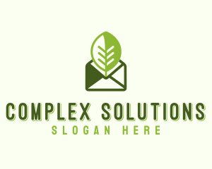 Eco Mail Message logo design