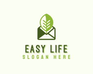 Eco Mail Message logo design