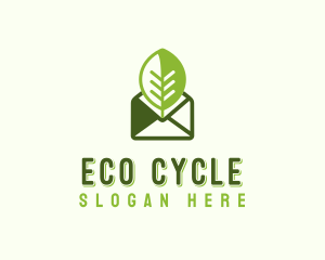 Eco Mail Message logo design