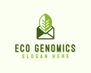 Eco Mail Message logo design