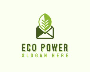 Eco Mail Message logo design