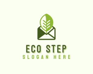 Eco Mail Message logo design