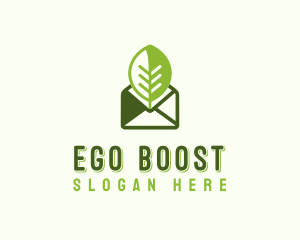 Eco Mail Message logo design