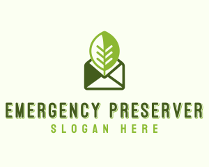 Eco Mail Message logo design