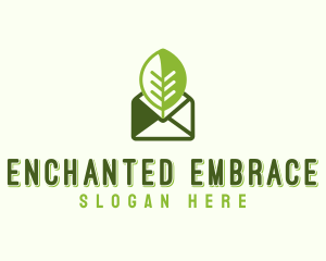 Eco Mail Message logo design