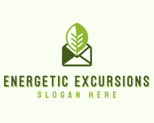 Eco Mail Message logo design