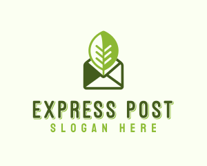 Eco Mail Message logo design