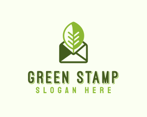 Eco Mail Message logo design