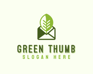 Eco Mail Message logo design